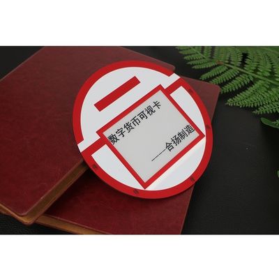 Οπτική έξυπνη κάρτα καρτών RFID επίδειξης πληρωμής OTP με τη λειτουργία προσδιορισμού θέσης