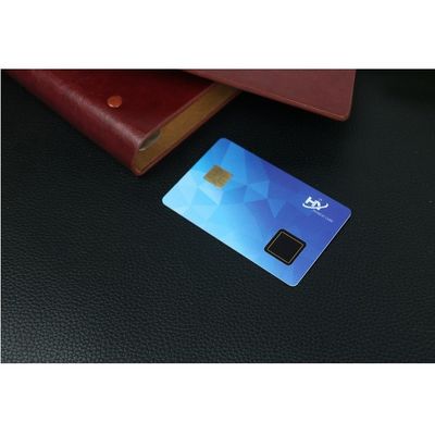 Έξυπνη κάρτα δακτυλικών αποτυπωμάτων 7816 τσιπ για τον προσδιορισμό υπαλλήλων