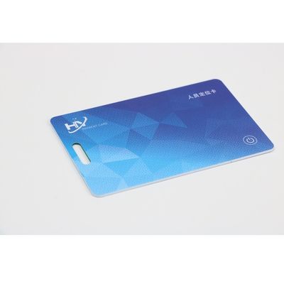 Βιομετρική κάρτα IP68 πρόσβασης οθόνης μελανιού 1,39 ίντσας αδιάβροχη για ιατρικό
