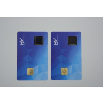 Επανακαταλογηστέα τραπεζική κάρτα 1.2mm δακτυλικών αποτυπωμάτων πάχος 13 μπιτ κουμπιών