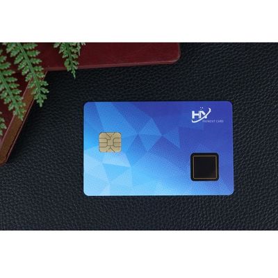 Επαφή 7816 διπλής κατεύθυνσης επικύρωση έξυπνων καρτών IDEX δακτυλικών αποτυπωμάτων τσιπ