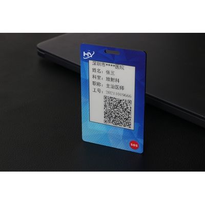 Ηλεκτρονική ανέπαφη RFID μελανιού συνήθεια καρτών 13.56mHz οθόνης OTP που τυπώνεται
