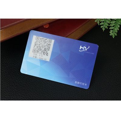 Ανέπαφη RFID Bluetooth κάρτα 1.5mm πληρωμής με την τηλεοπτική οθόνη