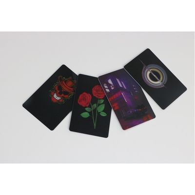 Υλική διαβασμένη Nfc Rfid κάρτα PVC PET μπλε σχεδιάγραμμα Submate ενεργός διεπαφή 7816