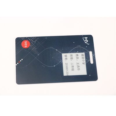1,54 ίντσας Ε μελανιού Rfid βασική οθόνη εγγράφου καρτών 13.56mHz ηλεκτρονική