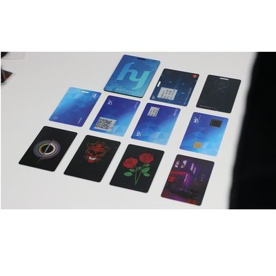 Υλικοσες- RFID εμποδίζοντας κάρτες ODM 1,54 ίντσα για την πληρωμή