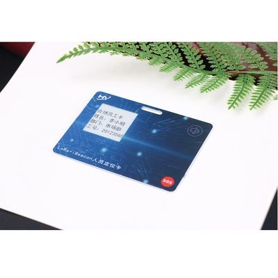 Έξυπνες κάρτες 7816 δακτυλικών αποτυπωμάτων οθόνης μελανιού 1,02 ιντσών διεπαφή φορολογήσιμη