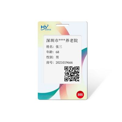 Έξυπνη κάρτα 80mah ΠΣΤ Bluetooth BLE IP68 με το SOS οθόνης